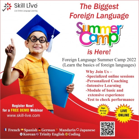 FOREIGN LANGUAGE SUMMER CAMP, Free Foreign Language Webinar
