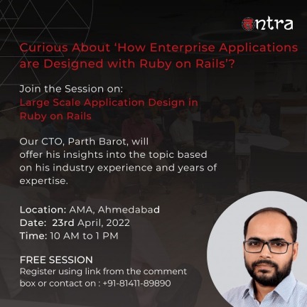 Session, Training Session on Large Scale Application Design in Ruby on Rails
