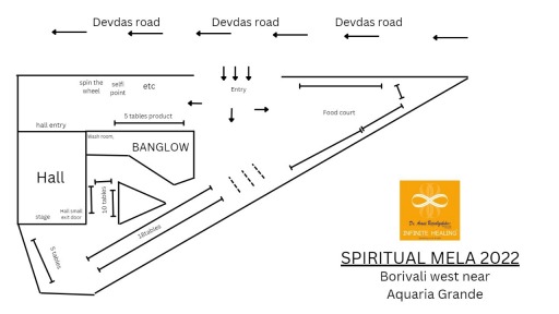 Floor Plan - Spiritual Mela 2022, Spiritual Mela 2022