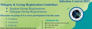 Delegate Registrations | Infection Control 2023, 7th International Conference on Infectious Diseases: Control and Prevention