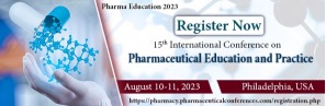 Register Now | Pharma Education 2023, 15th International Conference on Pharmaceutical Education & Practice