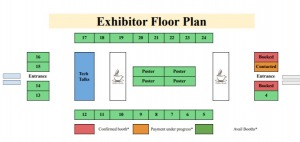 Exhibitor floor plan, International Conference on Dentistry
