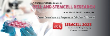 Conference Banner, 7th International Conference and Expo on Cell and Stem Cell Research