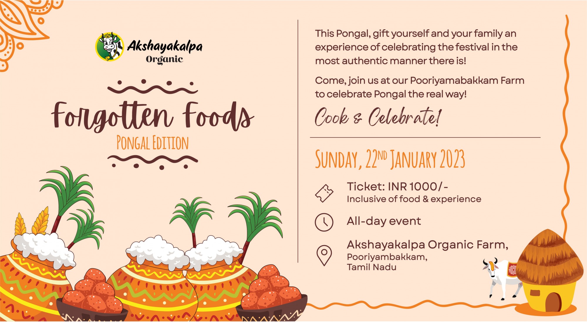 Forgotten Foods - Pongal Edition, Forgotten Foods - Pongal Edition