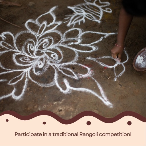 Kolam Competition, Forgotten Foods - Pongal Edition