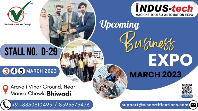 Upcoming Exhibition in Bhiwadi  (March 2023) 