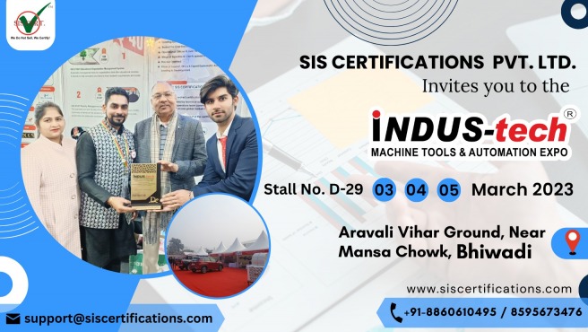 Indus tech machine tools & automation expo March 2023