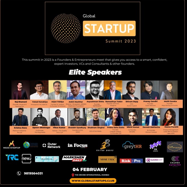 Global Startup Summit 2023 | Mumbai