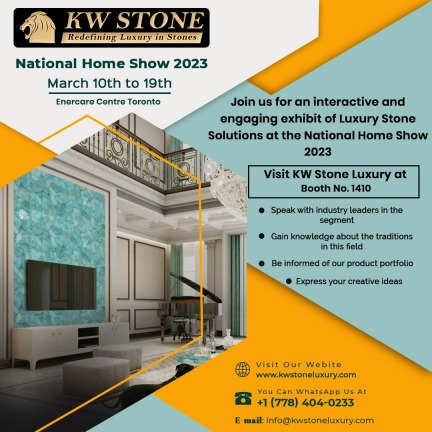 National Home Show Enercare Centre Toronto – KW Stone Luxury