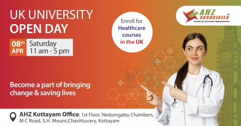 UK University Healthcare Open Day | AHZ Associates Kottayam, UK University Healthcare Open Day | AHZ Associates Kottayam