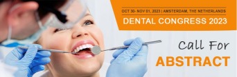 Submit your Abstract!, 33rd International Conference on Dentistry and Oral Health