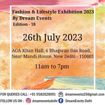 FASHION & LIFESTYLE EXHIBITION 2023 BY DREAM EVENTS, Fashion & Lifestyle Exhibition 2023 by Dream Events 