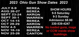 OHIO GUN SHOWS 2023, WARREN NILES - OHIO GUN SHOWS