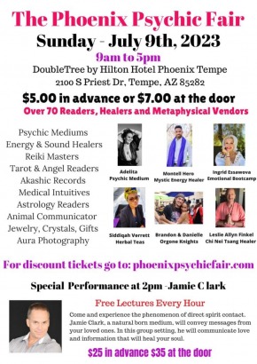 PHOENIX PSYCHIC FAIR 2023, Phoenix Psychic Fair