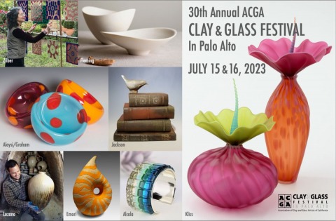ANNUAL ACGA 2023, Annual ACGA Clay and Glass Festival in Palo Alto