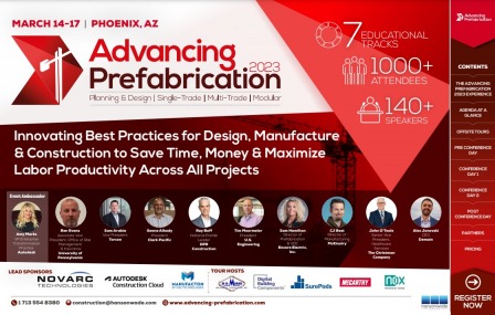 ADVANCING PREFABRICATION 2023, Advancing Prefabrication 2024 