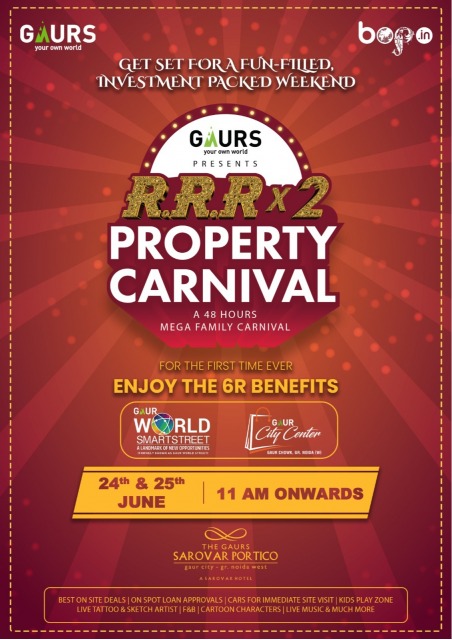 RRR X 2 Property Carnival, RRR X 2 Property Carnival by Gaurs