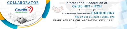 3RD INTERNATIONAL CONFERENCE ON CARDIOLOGY (HYBRID EVENT) 2023, 3rd International Conference on Cardiology (Hybrid Event)