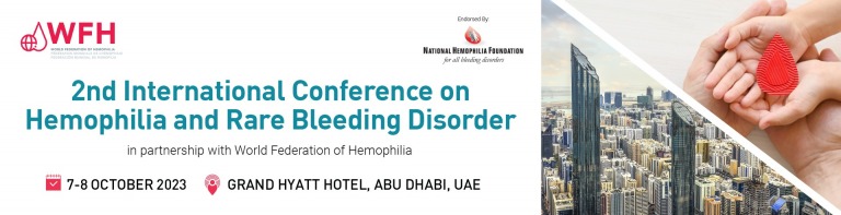 2ND INTERNATIONAL CONFERENCE ON HEMOPHILIA AND RARE BLEEDING DISORDER 2023, 2nd International Conference on Hemophilia and Rare Bleeding Disorder