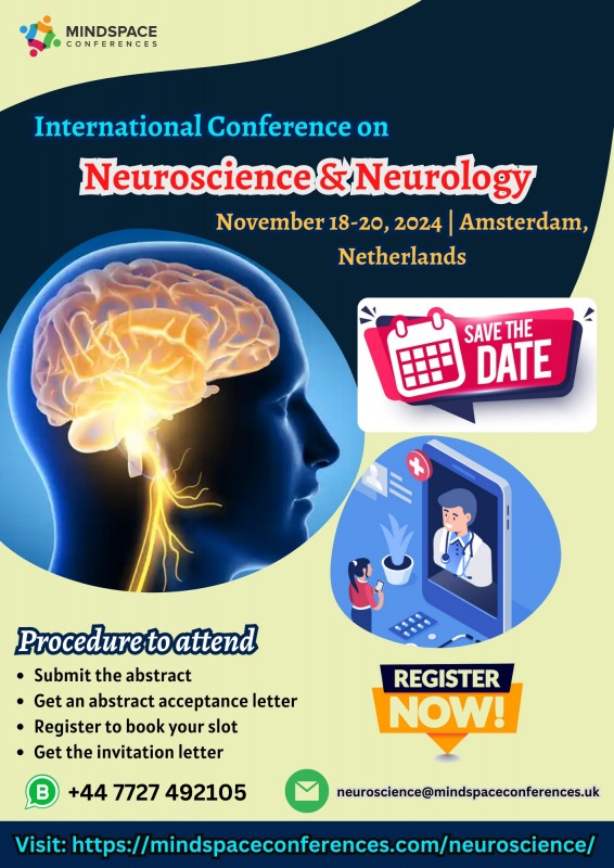 Neuroscience & Neurology Event | Mindspace Conferences, 2nd International Conference on Neuroscience & Neurological Disorder