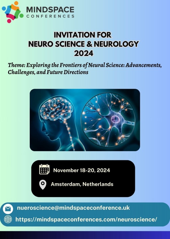 Neurology & Neuroscience Conference | Mindspace Conferences, International Conference on Neuroscience & Neurology
