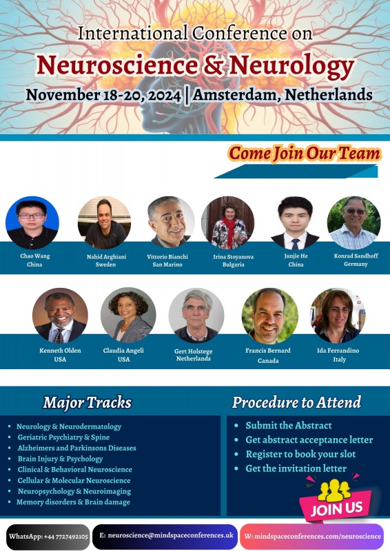 Neuroscience & Neurology Meetings | Mindspace Conferences, International Conference on Neuroscience & Neurology