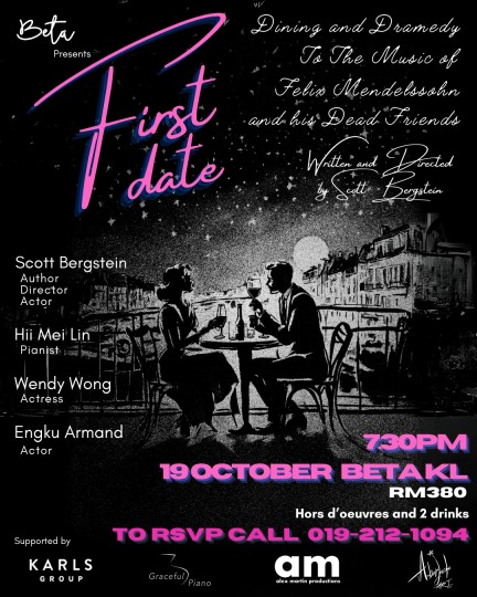 Show Poster, DINNER SHOW: First Date