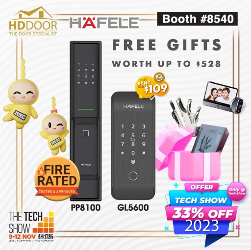 tech show hafele, Get Ready for The Tech Show Singapore in 2023