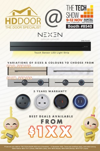 touch  sencer led  strip, Get Ready for The Tech Show Singapore in 2023