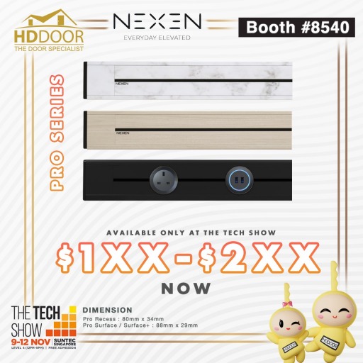 pro series led sencer strip, Get Ready for The Tech Show Singapore in 2023