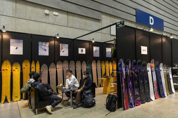 Snowboard Booth, INTERSTYLE 2024 - The exhibition of Board Culture & Outdoor
