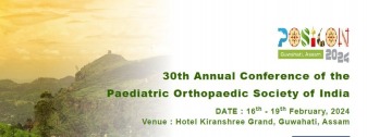  PAEDIATRIC ORTHOPAEDIC SOCIETY OF INDIA, Annual Conference of Paediatric Orthopaedic Society of India