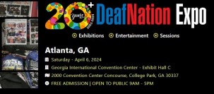  DEAFNATION EXPO 2024, Deafnation Expo & Conference - Atlanta