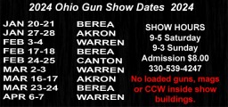 OHIO GUN SHOWS 2024, WARREN NILES - OHIO GUN SHOWS