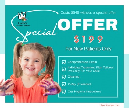 LuxDen Dental Center has a special offer for new patients.