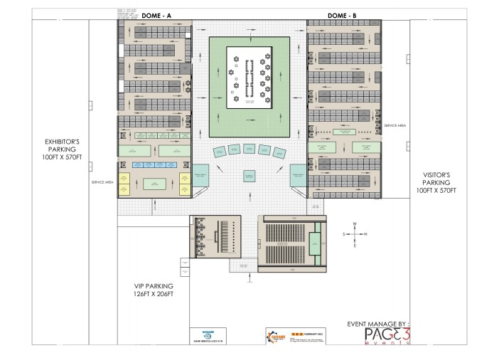 Event Layout, Sanand Global Expo-2