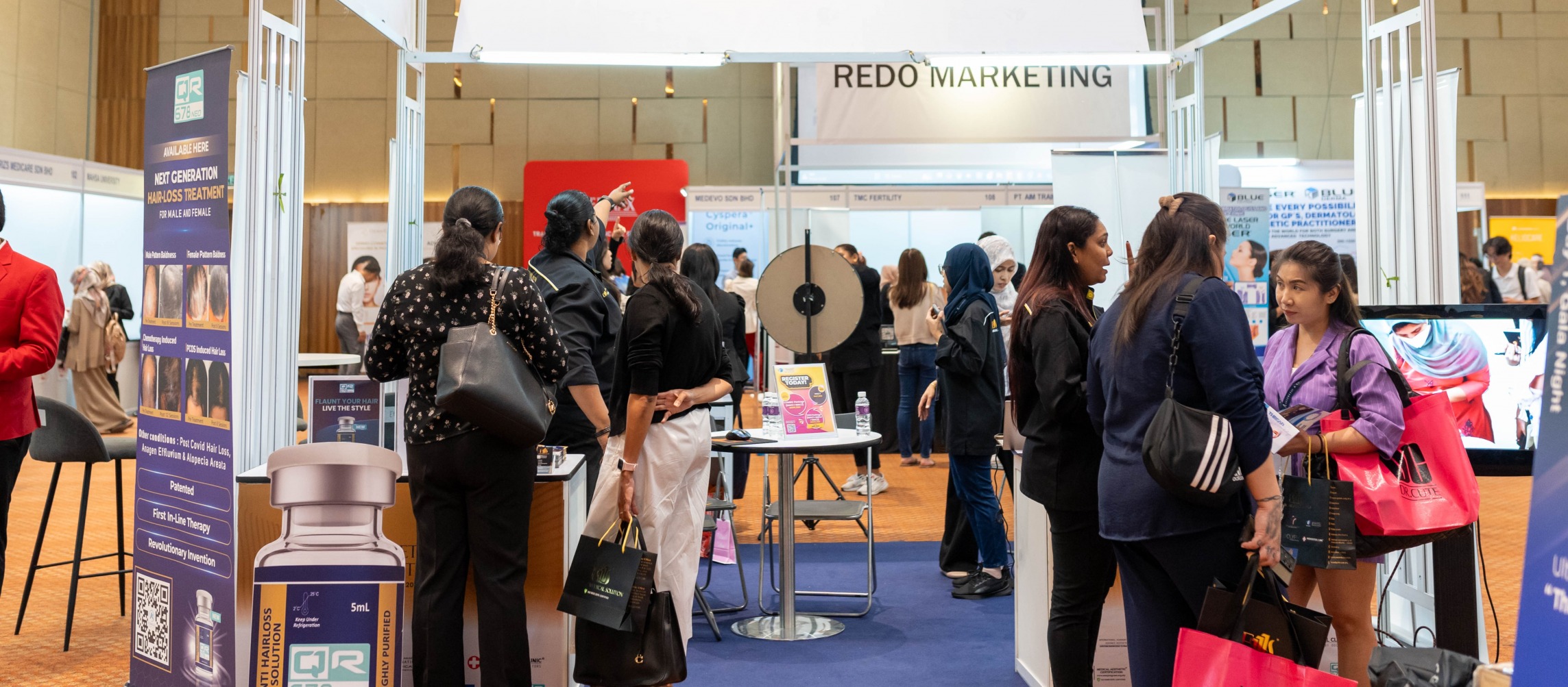 EXHIBITION, 3rd Aesthetic & Cosmetic Symposium (ACOS) and 4th International Medical & Aesthetic Conference & Exhibition (IMACE)