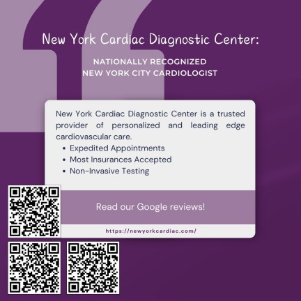 Advantages of Services in New York Cardiac Diagnostic Center (Financial District / Wall Street)