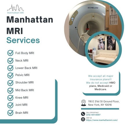 Advantages of Services in Manhattan MRI