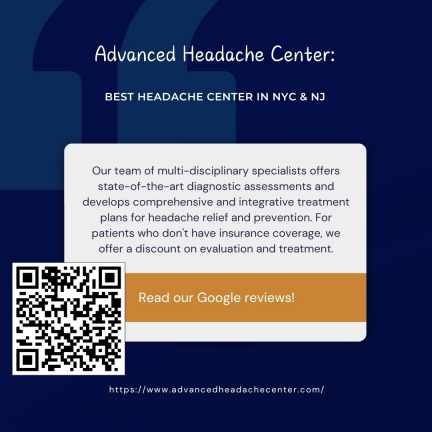 Advanced Headache Center offers a discount