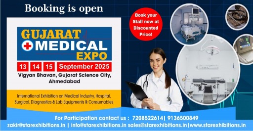 Book Now! Gujarat Medical Expo 2025, Gujarat Medical Expo