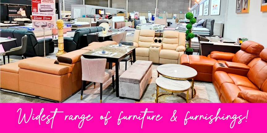 Furniture, The Big Furniture Fair 2025 - From 3 to 11 May at Expo Hall 6B