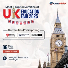 Meet Top Universities at UK Education Fair 2025
