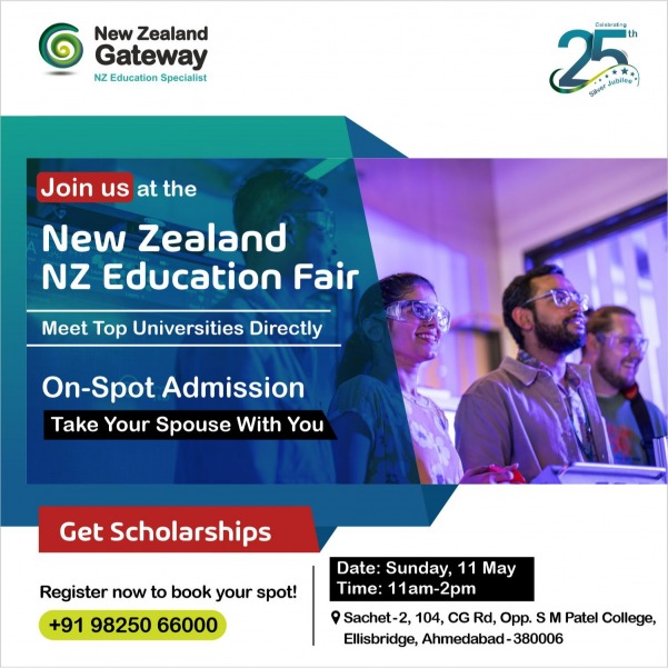 New Zealand Gateway, Biggest New Zealand Education Fair in Ahmedabad