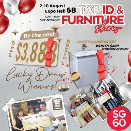 TOP ID and Furniture Show 2025, TOP ID and Furniture Show 2025 - 2 to 10 Aug at Expo Hall 6B