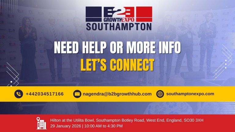 Contact Us, Southampton B2B Growth Expo 2026 | Book Your Stand At Premier B2B Show