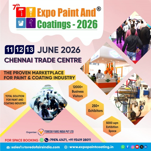 7th Expo Paint & Coatings Chennai 2026