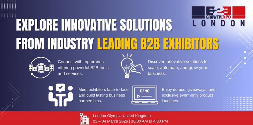 London B2B Growth Expo 2026 - Exhibitor, Business Growth Expo 2026 | Book Your Visitor Ticket At Premier Show