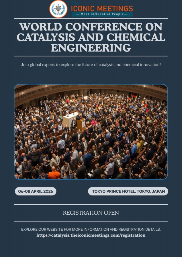 World Conference on Catalysis and Chemical Engineering
