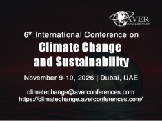 6th International Conference on Climate Change & Sustainability